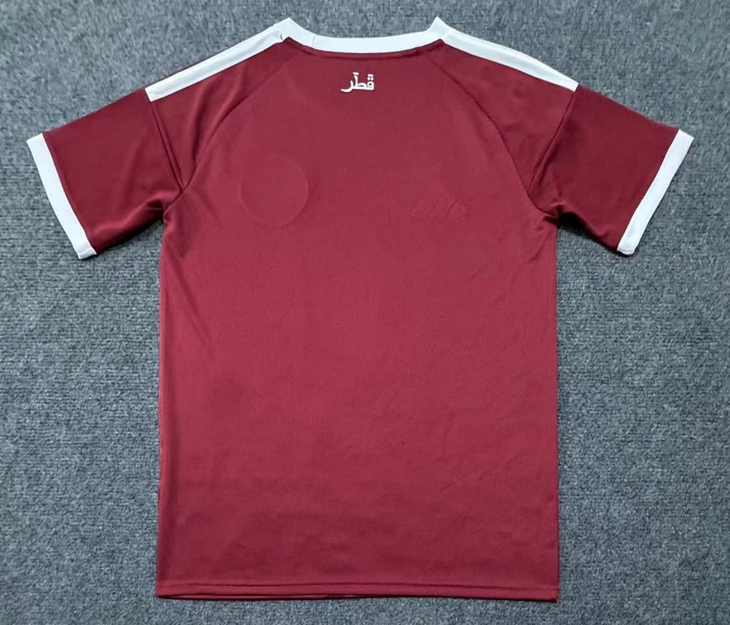 Custom Qatar Soccer Jersey – Personalized Name & Number Football Shirt:2026 Cup Fans