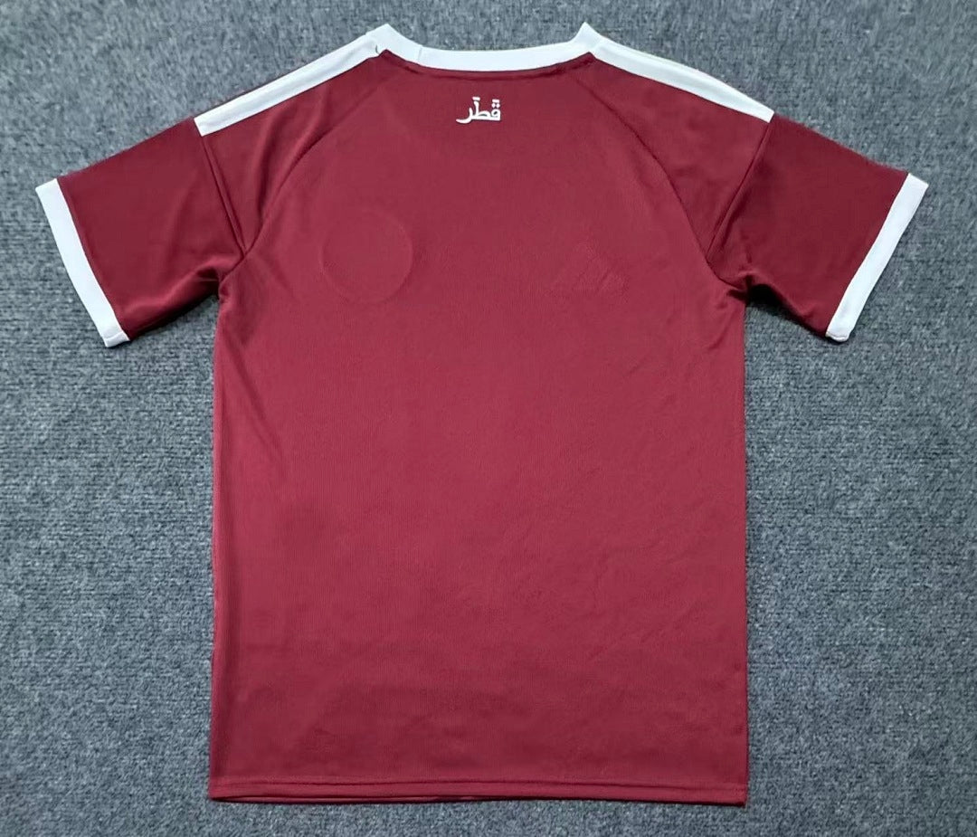 Custom Qatar Soccer Jersey – Personalized Name & Number Football Shirt:2026 Cup Fans