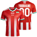 Custom Iran Soccer Jersey – Personalized Name & Number Football Shirt:2026 Cup Kids Youths Mens Womens Fans