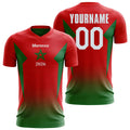Custom Morocco Soccer Jersey – Personalized Name & Number Football Shirt:2026 Cup Kids Youths Mens Womens Fans