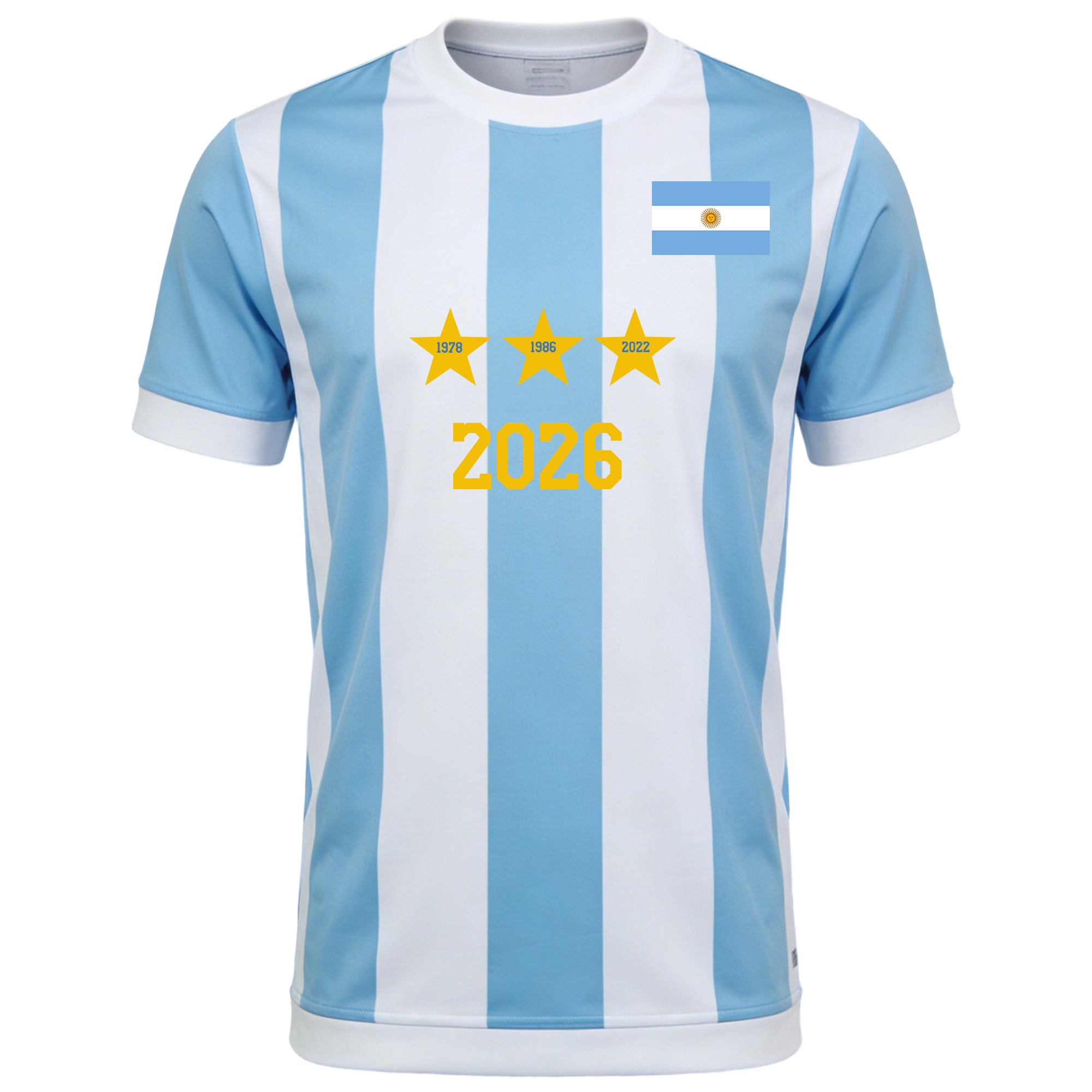 Custom Kids Youths Mens Womens Argentina 2026 Cup T Shirts Soccer Jersey For Fans