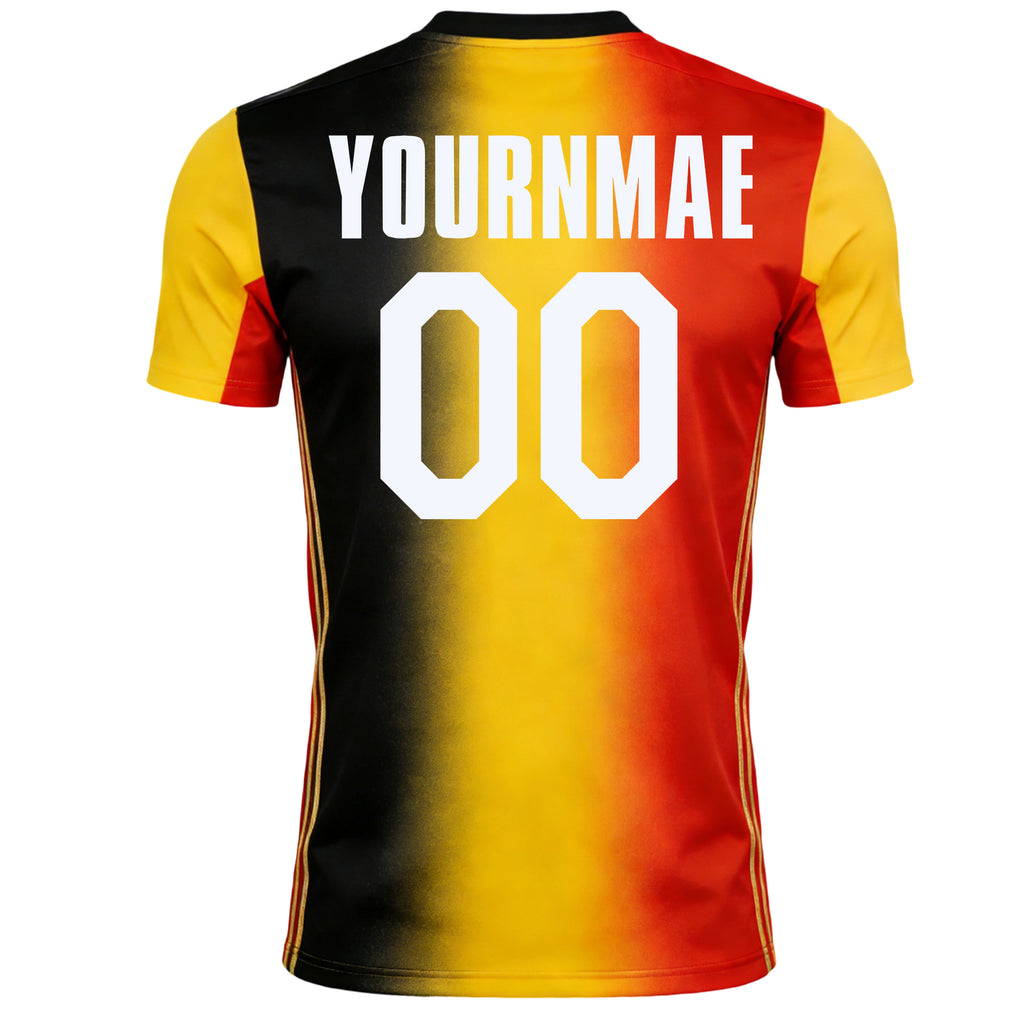 Custom Kids Youths Mens Womens Belgium 2026 Cup T Shirts Soccer Jersey For Fans