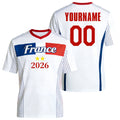 Custom France Soccer Jersey – Personalized Name & Number Football Shirt:2026 Cup Kids Youths Mens Womens Fans
