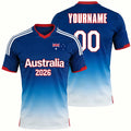 Custom Kids Youths Mens Womens Australia 2026 Cup T Shirts Soccer Jersey For Fans