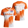 Custom Netherlands Soccer Jersey – Personalized Name & Number Football Shirt:2026 Cup Kids Youths Mens Womens Fans