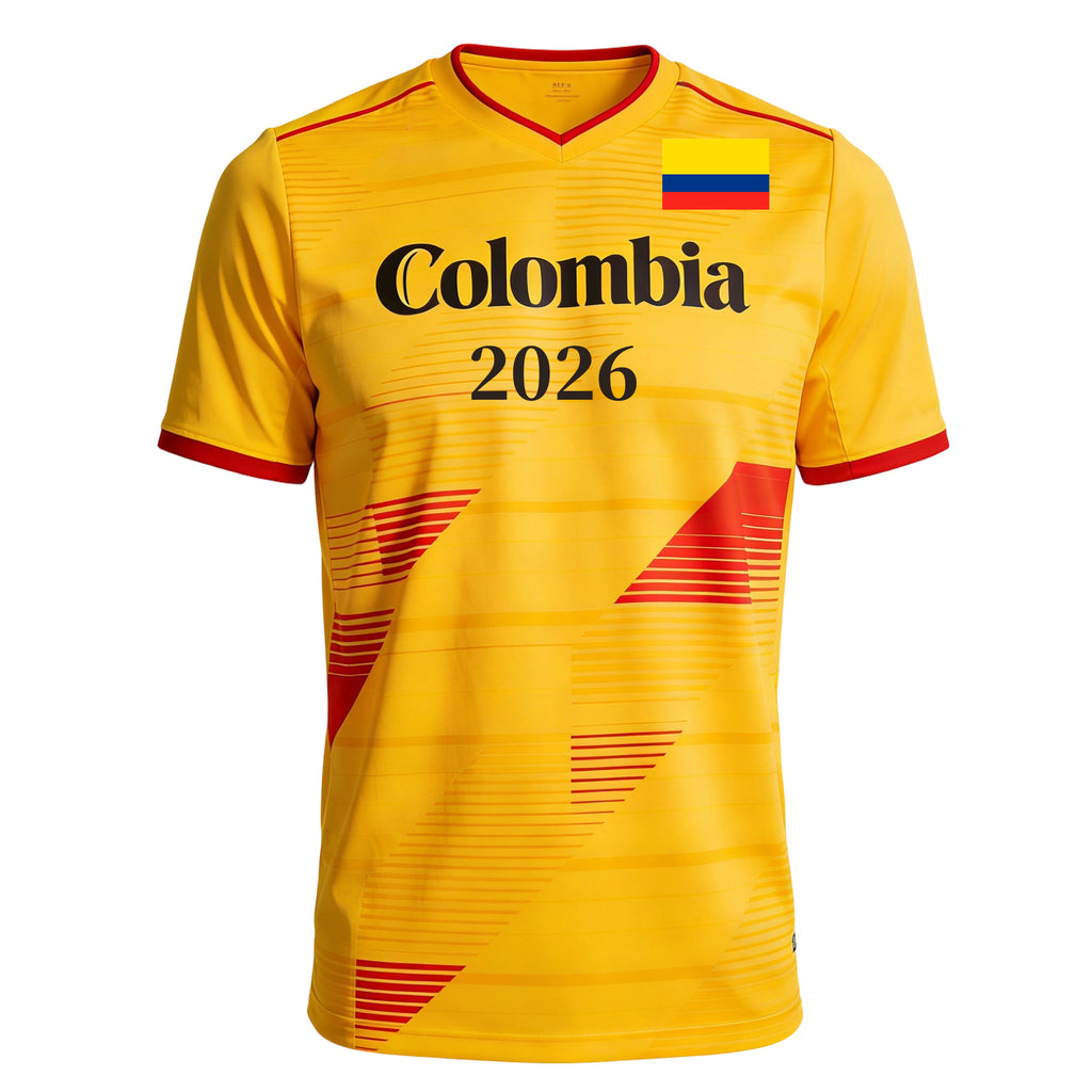 Custom Kids Youths Mens Womens Colombia 2026 Cup T Shirts Soccer Jersey For Fans