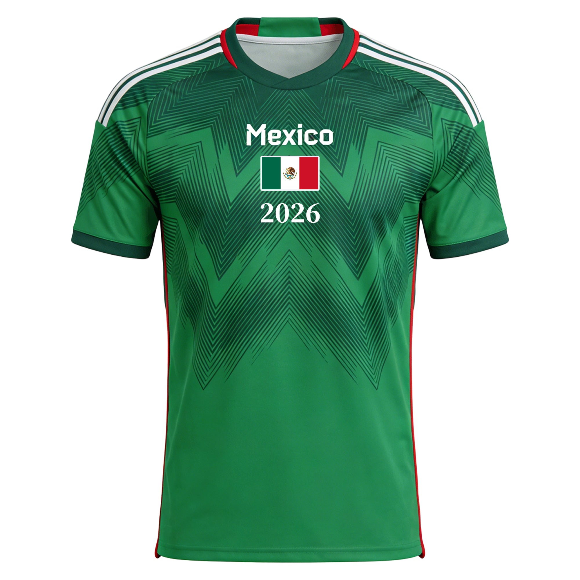 Custom Kids Youths Mens Womens Mexico 2026 Cup T Shirts Soccer Jersey For Fans