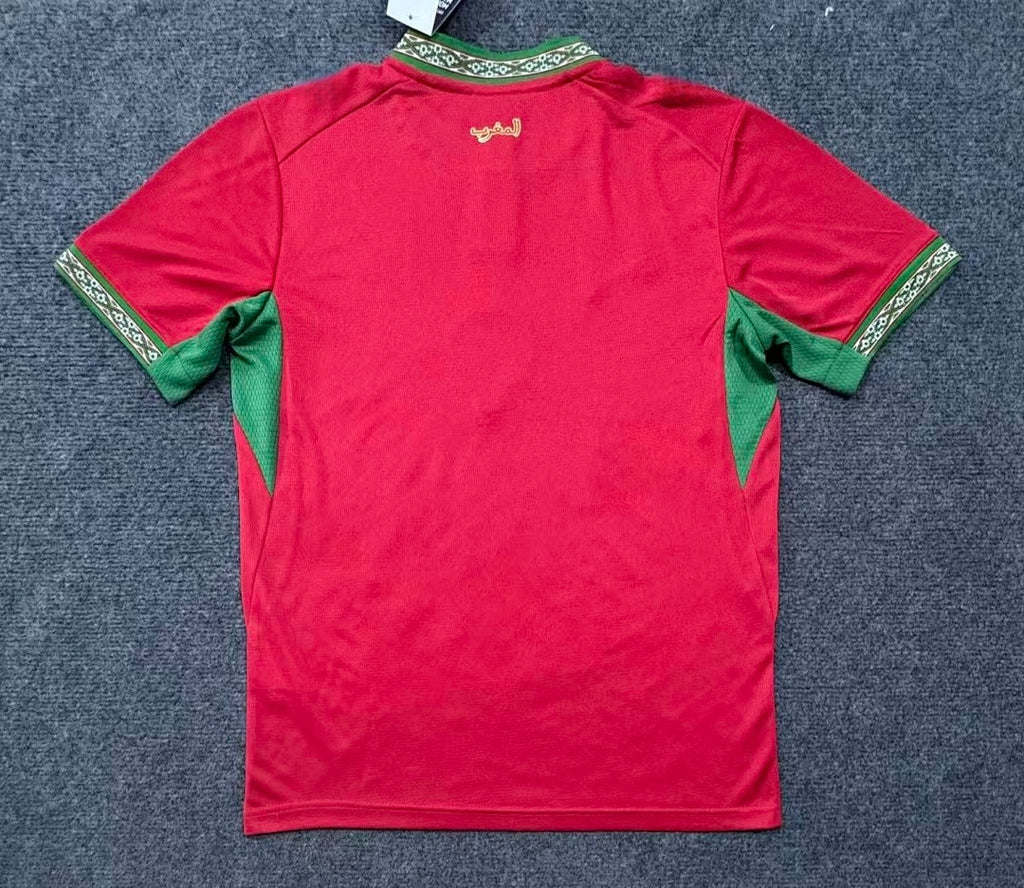 Custom Morocco Soccer Jersey – Personalized Name & Number Football Shirt:2026 Cup Fans