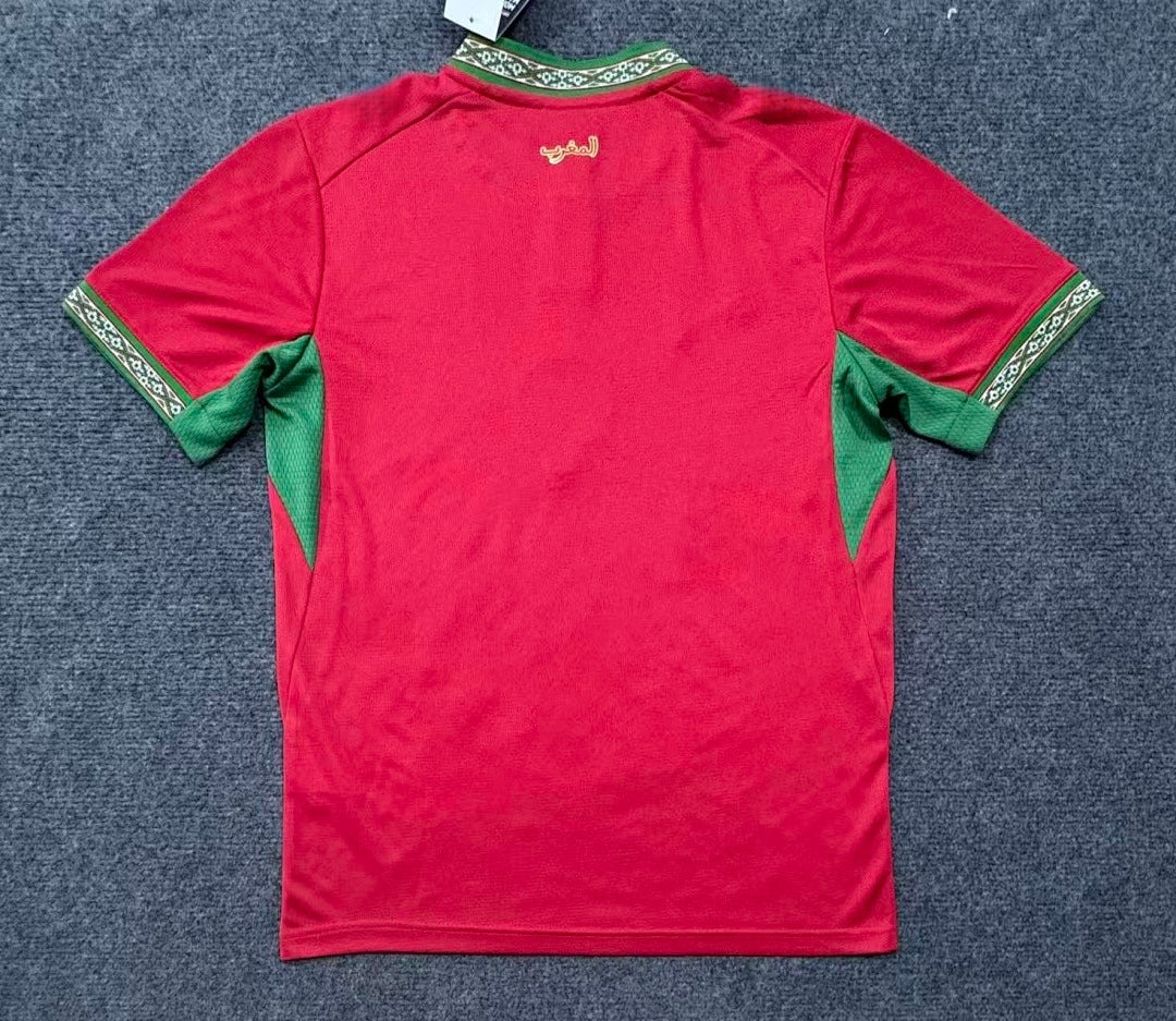 Custom Morocco Soccer Jersey – Personalized Name & Number Football Shirt:2026 Cup Fans