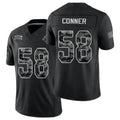 Arizona #58 Conner Player Football V Neck Short Sleeve Black Jersey Hayden For Men Youth Women Gift