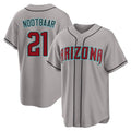 Arizona #21 Nootbaar Player Baseball Short Sleeve Gray Jersey Lars For Men Women Youth Gift