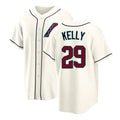 Arizona #29 Kelly Player Baseball Short Sleeve Cream Jersey Merrill For Men Women Youth Gift