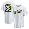 West Sacramento #22 McNeil Player Baseball Short Sleeve White Jersey Jett For Men Women Youth Gift
