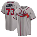 Atlanta #73 Murphy Player Baseball Short Sleeve gray Jersey Owen For Men Women Youth Gift