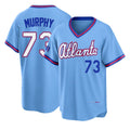 Atlanta #73 Murphy Player Baseball Short Sleeve Powder Blue Jersey Owen For Men Women Youth Gift
