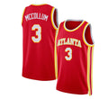 Atlanta #3 McCollum Player Basketball Sleeveless Red Jersey CJ For Adult Youth