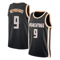 Atlanta #9 Nembhard Player Basketball Sleeveless Jersey Black Ryan For Adult Youth