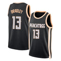 Atlanta #13 Bradley Player Basketball Sleeveless Jersey Black Tony For Adult Youth