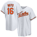 Baltimore #16 Mayo Player Baseball Short Sleeve White Jersey Coby For Men Women Youth Gift