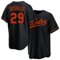 Baltimore #29 Basallo Player Baseball Short Sleeve Black Jersey Samuel For Men Women Youth Gift