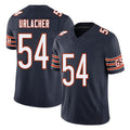 Chicago #54 Brian Football V Neck Short Sleeve Navy Jersey Urlacher For Men Youth Women Gift