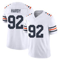Chicago #92 Daniel Football V Neck Short Sleeve White Jersey Hardy For Men Youth Women Gift