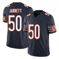 Chicago #50 Grady Football V Neck Short Sleeve Navy Jersey Jarrett For Men Youth Women Gift