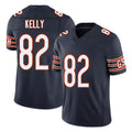 Chicago #82 Omari Football V Neck Short Sleeve Navy Jersey Kelly For Men Youth Women Gift
