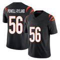 Cincinnati #56 Powell-Ryland Player Football V Neck Short Sleeve black Jersey Antwaun For Men Youth Women Gift