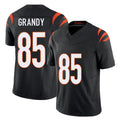 Cincinnati #85 Grandy Player Football V Neck Short Sleeve black Jersey Cam For Men Youth Women Gift