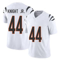 Cincinnati #44 Knight Jr. Player Football V Neck Short Sleeve White Jersey Demetrius For Men Youth Women Gift