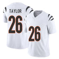 Cincinnati #26 Taylor Player Football V Neck Short Sleeve White Jersey Ja'Sir For Men Youth Women Gift