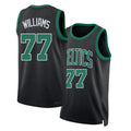 Boston #77 Williams Player Basketball Sleeveless Black Jersey Amari For Adult Youth