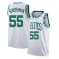 Boston #55 Scheierman Player Basketball Sleeveless White Jersey Baylor For Adult Youth