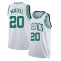 Boston #20 Mitchell Player Basketball Sleeveless White Jersey Dillon For Adult Youth