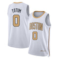 Boston #0 Tatum Player Basketball Sleeveless White Jersey Jayson For Adult Youth