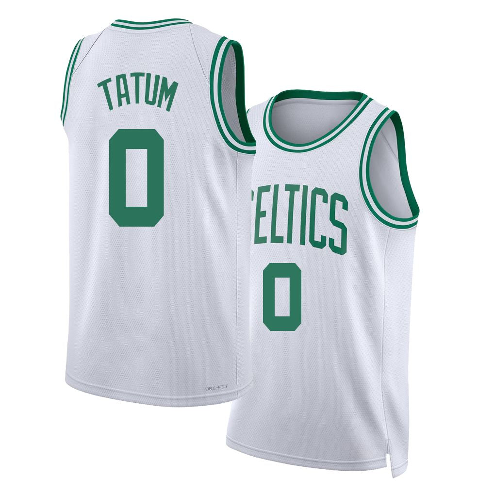 Boston #0 Tatum Player Basketball Sleeveless White Jersey Jayson For Adult Youth