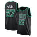 Boston #27 Walsh Player Basketball Sleeveless Black Jersey Jordan For Adult Youth