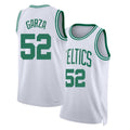 Boston #52 Garza Player Basketball Sleeveless White Jersey Luka For Adult Youth