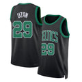 Boston #29 Uzan Player Basketball Sleeveless Black Jersey Milos For Adult Youth