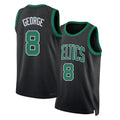 Boston #8 George Player Basketball Sleeveless Black Jersey Paul For Adult Youth
