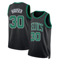 Boston #30 Hauser Player Basketball Sleeveless Black Jersey Sam For Adult Youth
