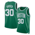 Boston #30 Hauser Player Basketball Sleeveless Green Jersey Sam For Adult Youth