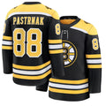 Mens Boston #88 Pastrnak Player Ice hockey Long Sleeve Black David Jersey