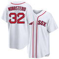 Boston #32 Monasterio Player Baseball Short Sleeve White Jersey Andruw For Men Women Youth Gift