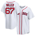 Boston #67 Miller Player Baseball Short Sleeve White Jersey Erik For Men Women Youth Gift