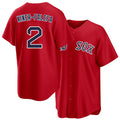 Boston #2 Kiner-Falefa Player Baseball Short Sleeve Red Jersey Isiah For Men Women Youth Gift