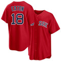Boston #18 Eaton Player Baseball Short Sleeve Red Jersey Nate For Men Women Youth Gift