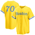 Boston #70 Tolle Player Baseball Short Sleeve Gold Jersey Payton For Men Women Youth Gift