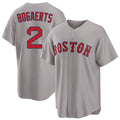 Boston #2 Bogaerts Player Baseball Short Sleeve Gray Jersey Xander For Men Women Youth Gift